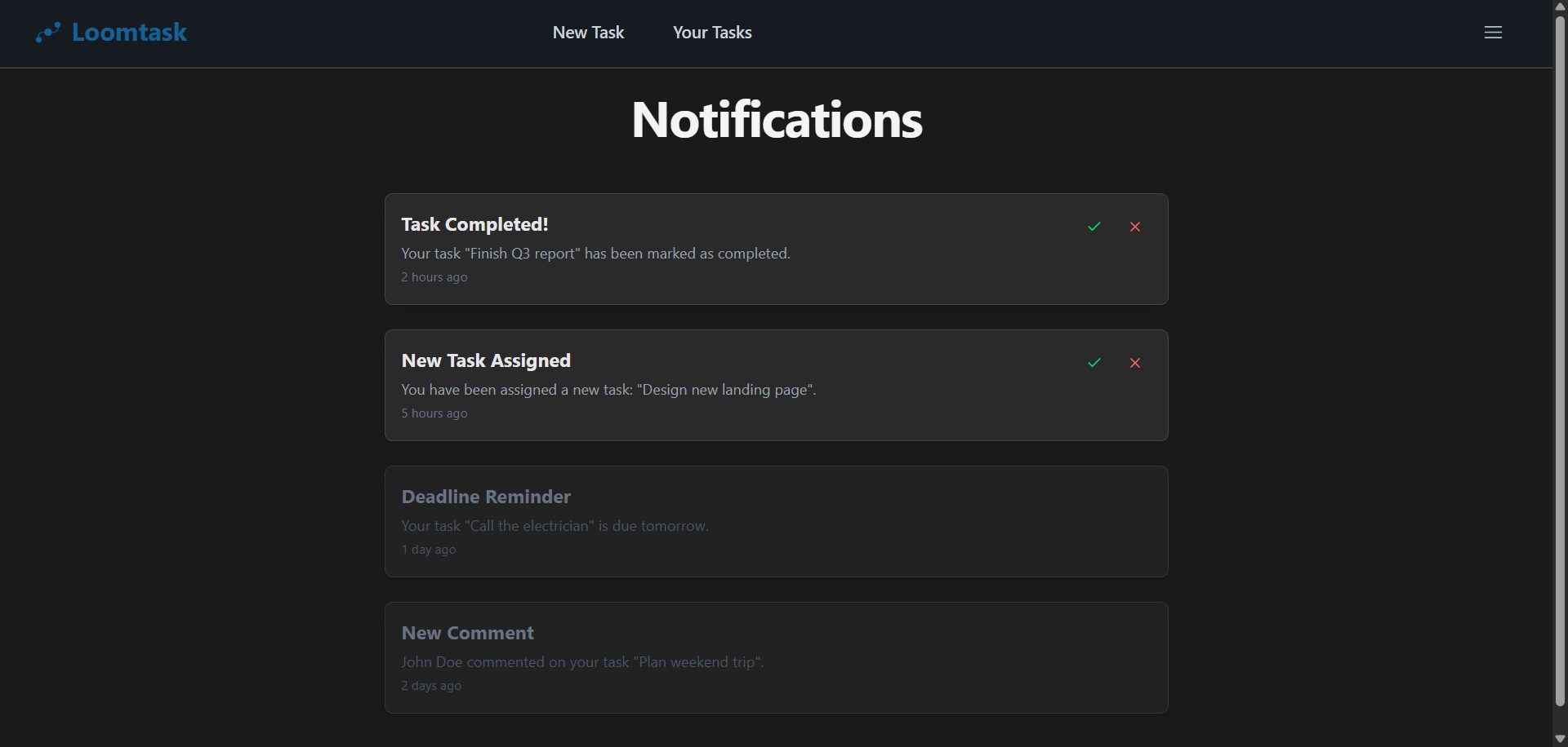 Loomtask Screenshot 4